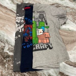 Set of three boys shirts